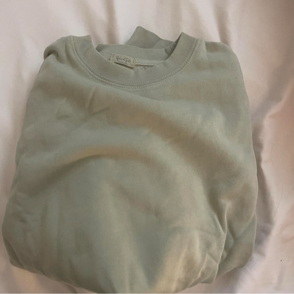 J GALT/ Pacsun Green Crewneck Sweatshirt
